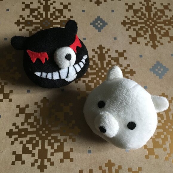 Handmade Monokuma Hair Clips Super Danganronpa 2: Sayonara Zetsubou Gakuen - Picture 4 of 8